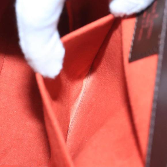 LOUIS VUITTON Damier Ebene Thaliasaw Hand Bag N51284 LV Auth 91558 - Picture 11 of 16